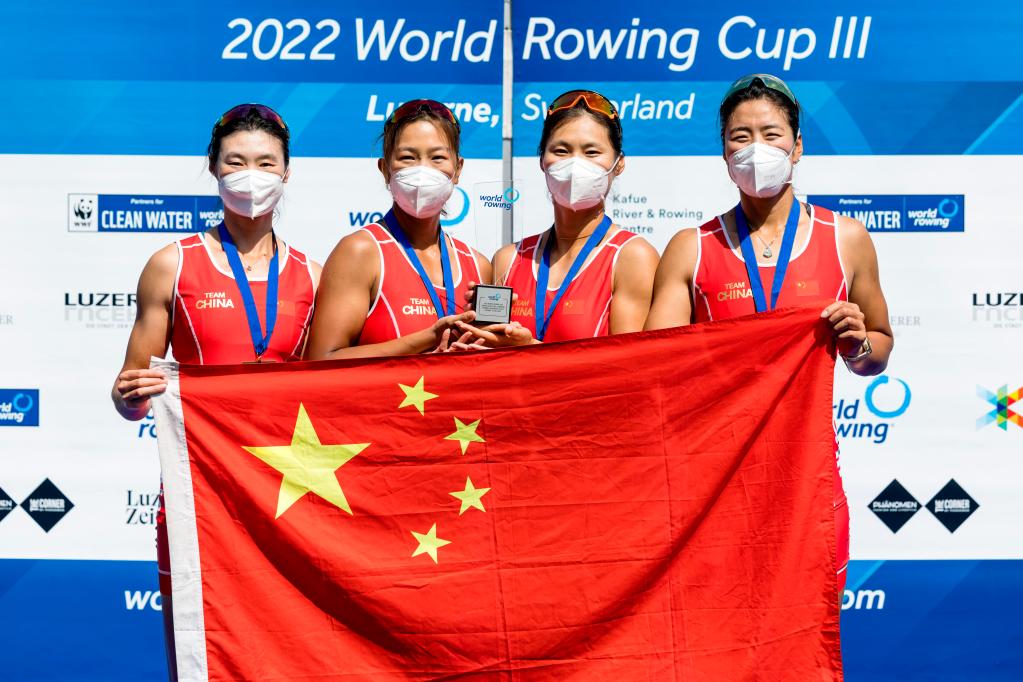 2022赛艇世界杯收官 中国队获两项年度总冠军
